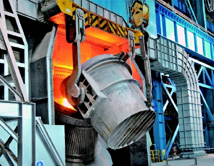 突破0.0020!股份公司炼钢1号转炉碳氧积再刷纪录.jpg 突破0.0020!股份公司炼钢1号转炉碳氧积再刷纪录.jpg